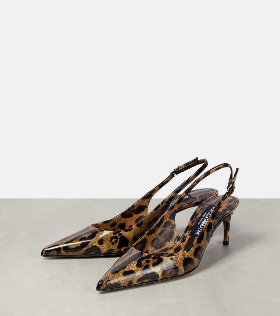 Escarpins Lollo imprimés en cuir verni | Dolce&Gabbana