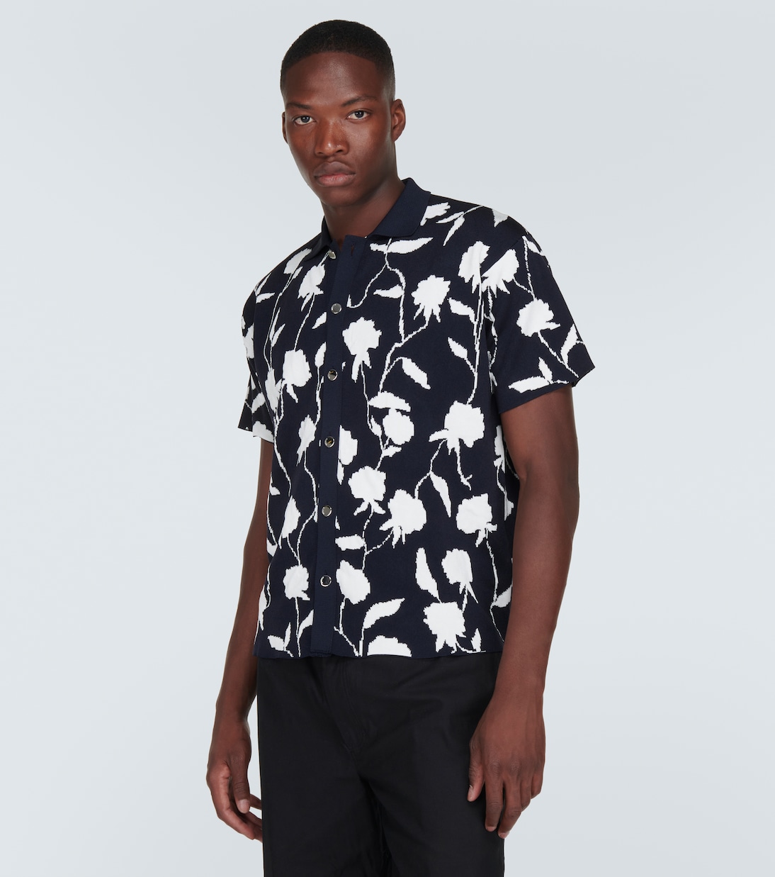 Camicia Maille Rosa in jacquard | Jacquemus