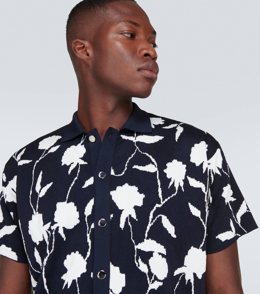 Camicia Maille Rosa in jacquard | Jacquemus