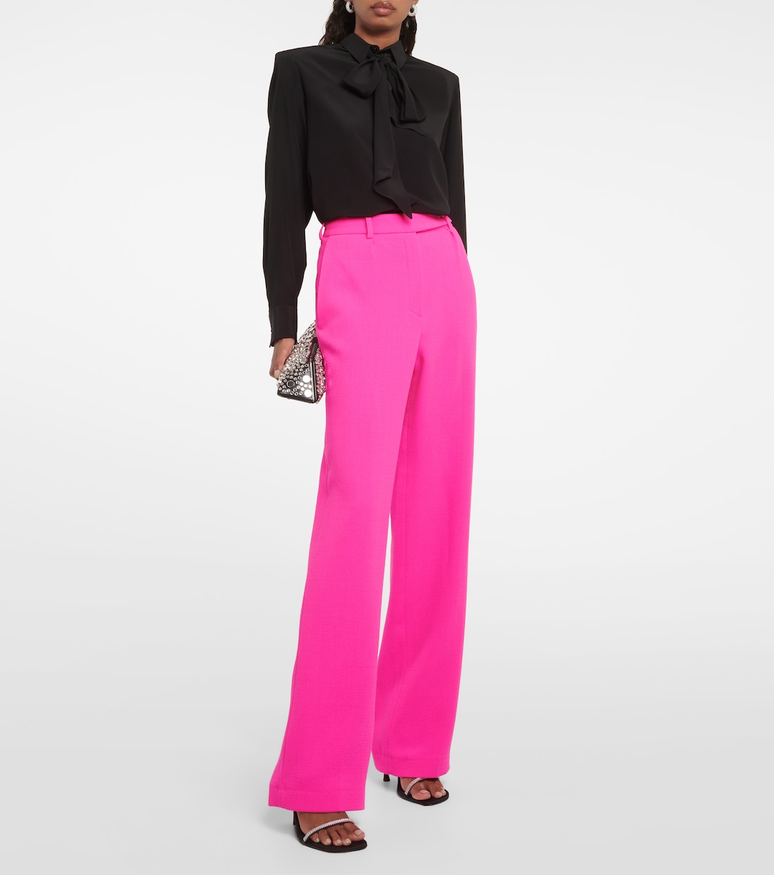 Wool wide-leg pants | Alexandre Vauthier