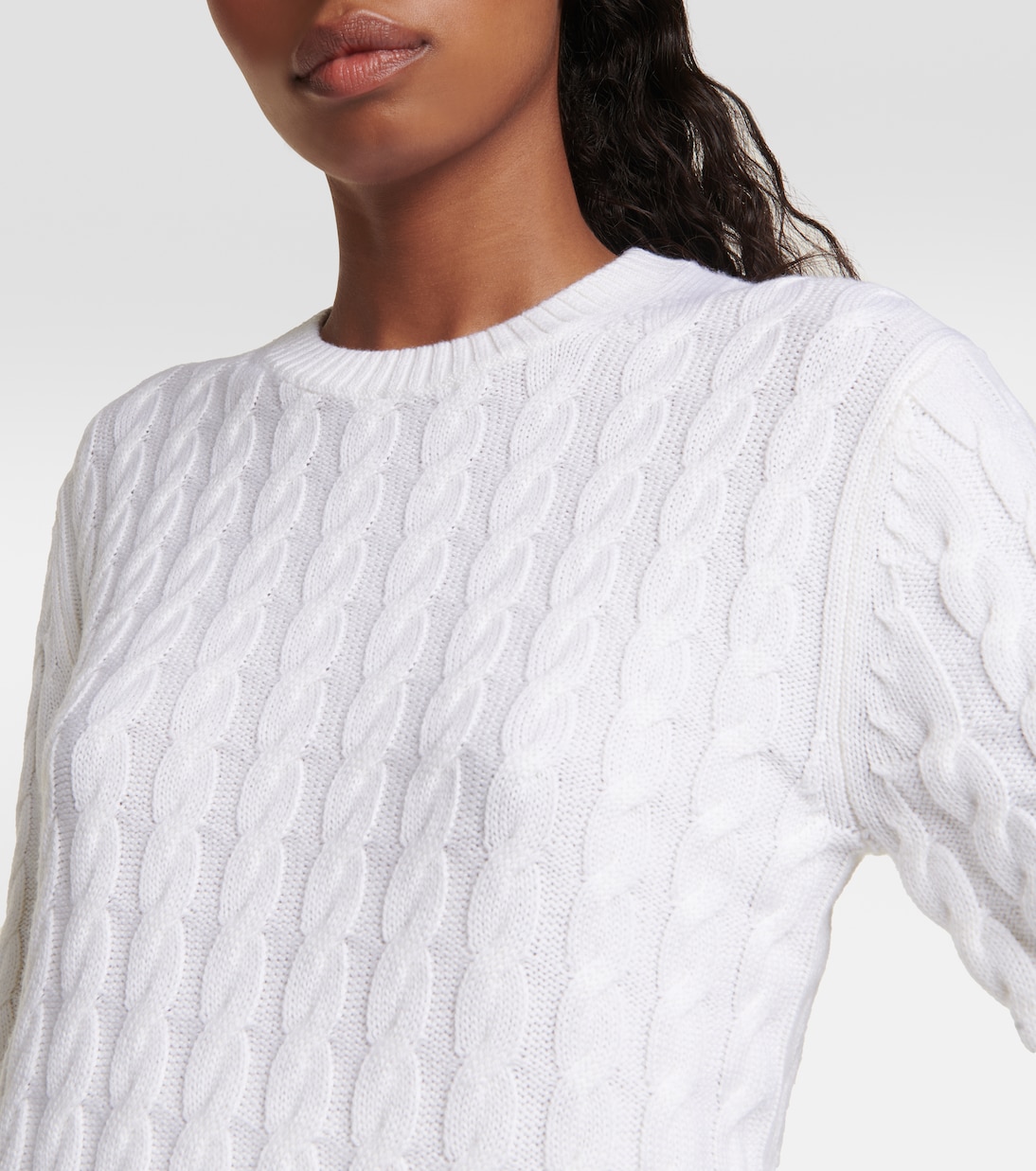 Jersey de punto trenzado de lana | Toteme