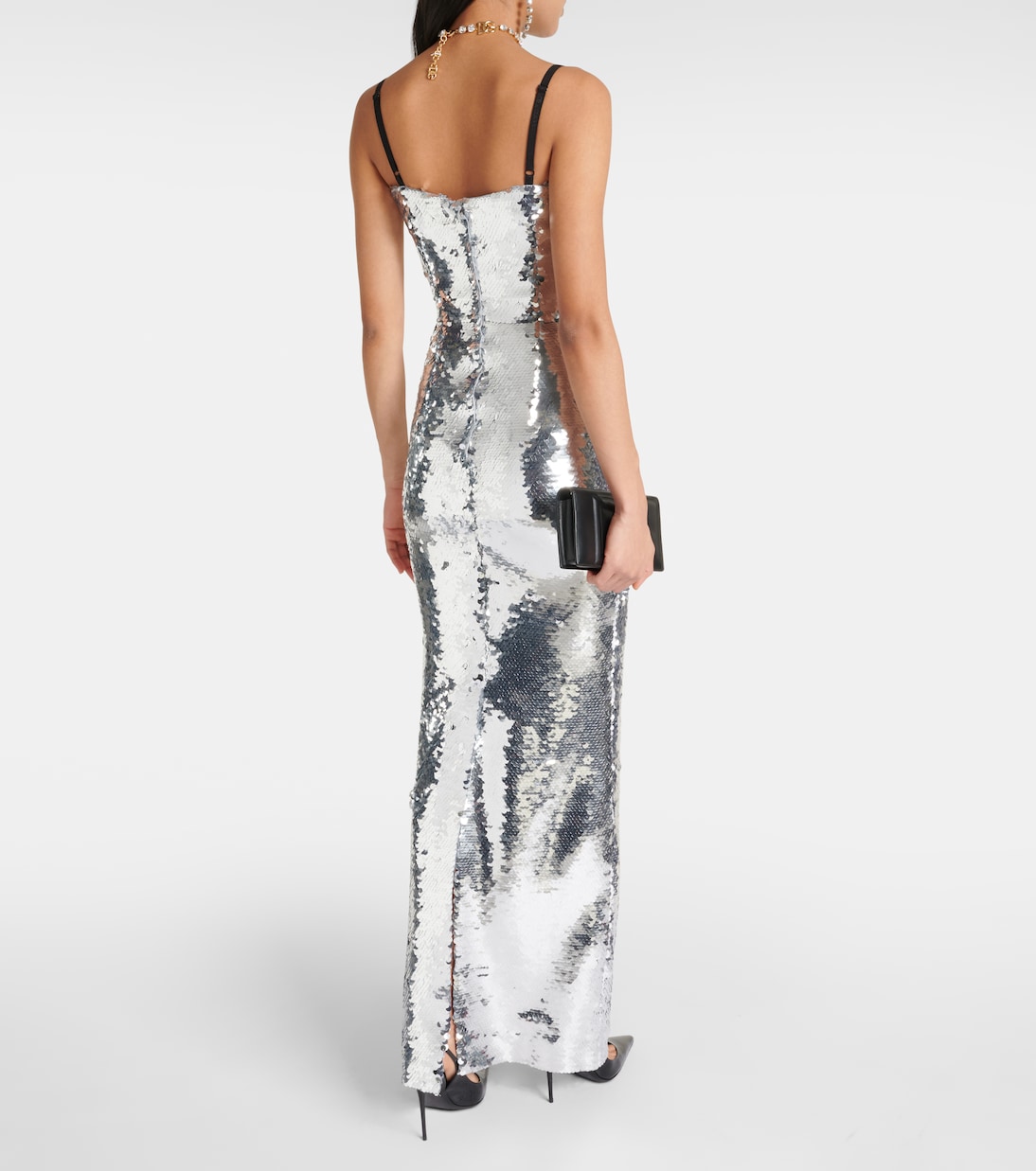 Robe mit Pailletten | Dolce&Gabbana