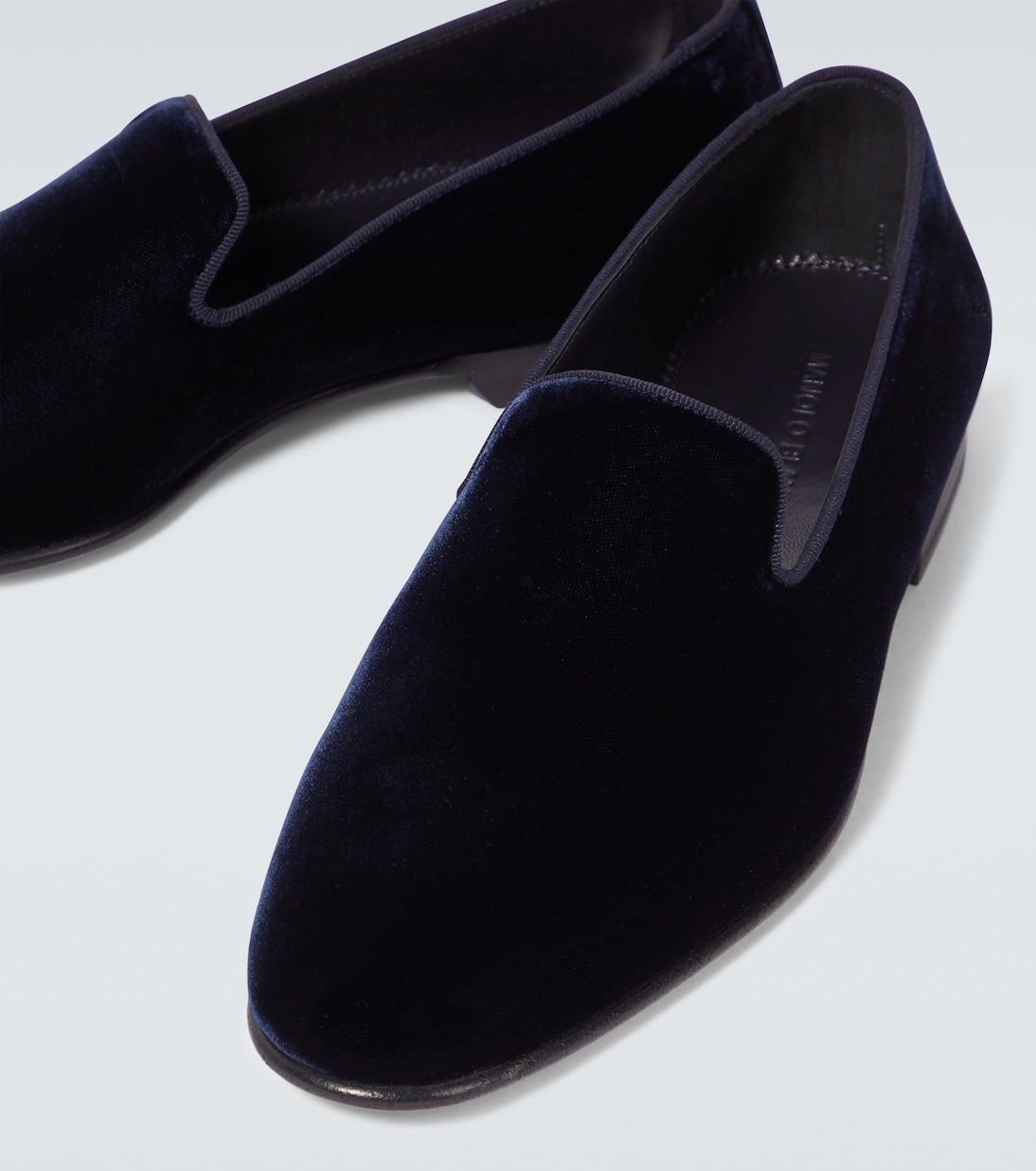 Mocassini Mario in velluto | Manolo Blahnik