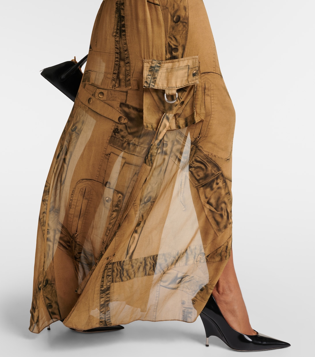 Abito lungo con stampa | Blumarine
