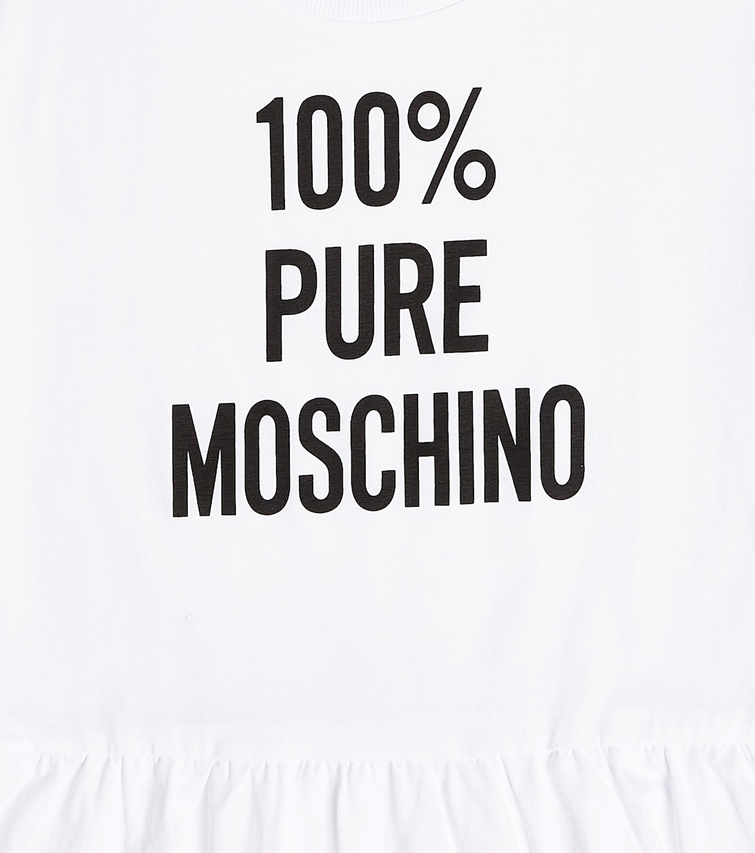 Kleid aus Baumwoll-Jersey | Moschino Kids