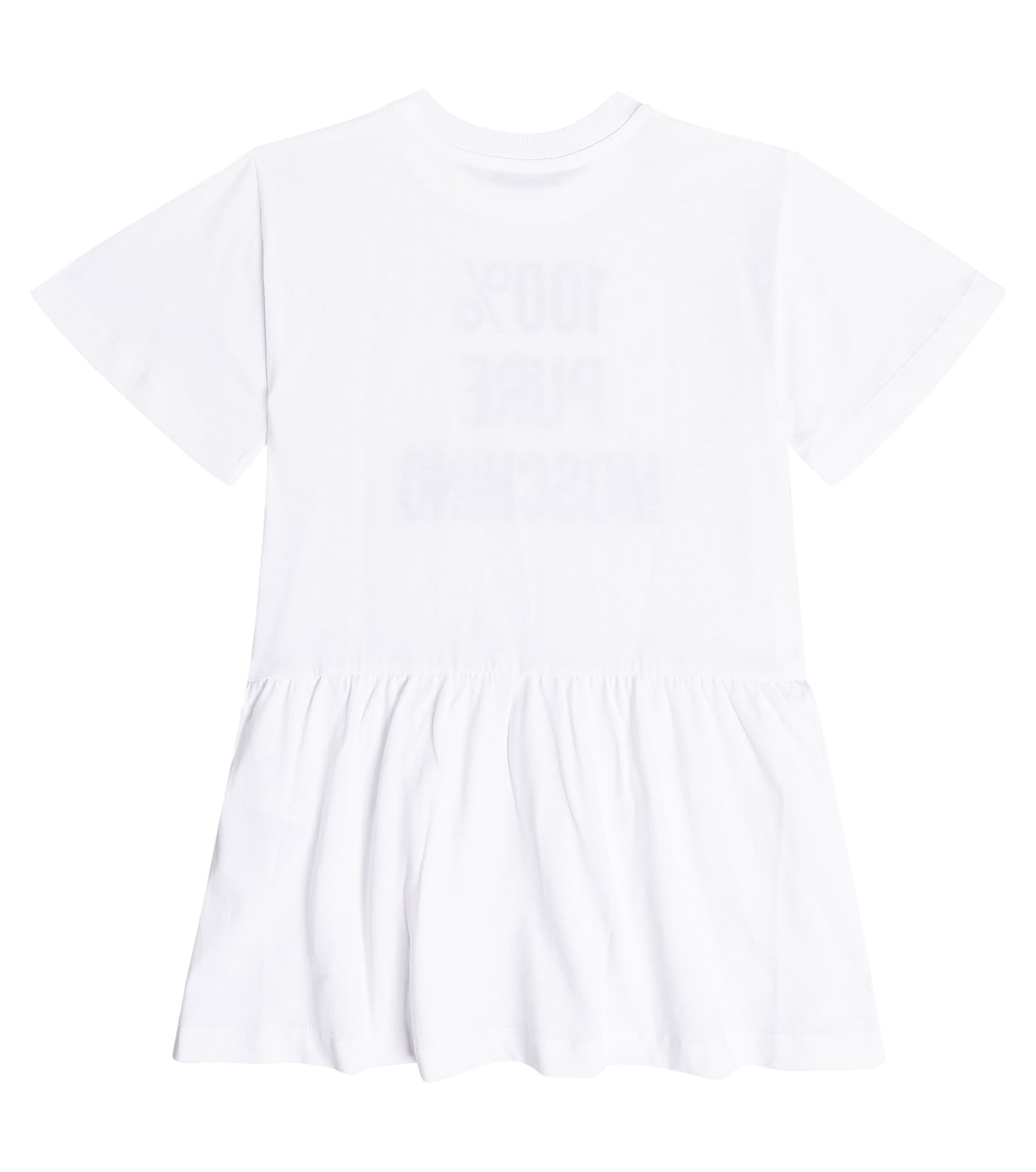 Kleid aus Baumwoll-Jersey | Moschino Kids