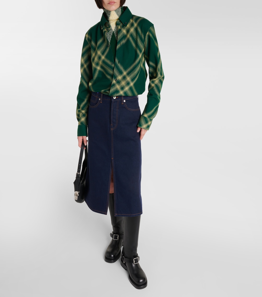 Chemise en laine à carreaux | Burberry