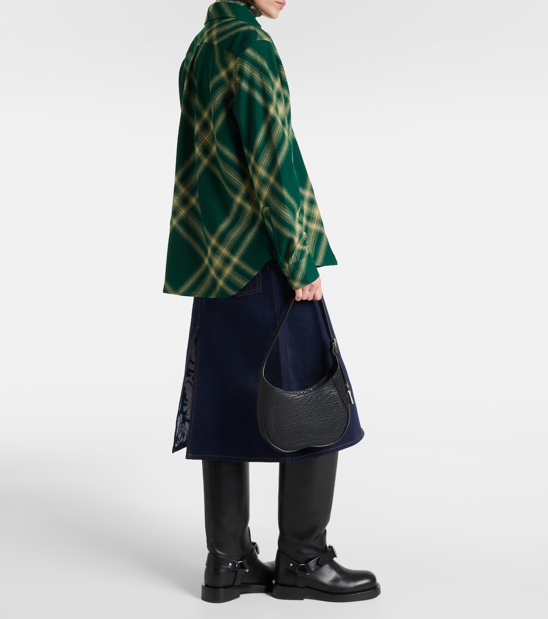 Chemise en laine à carreaux | Burberry