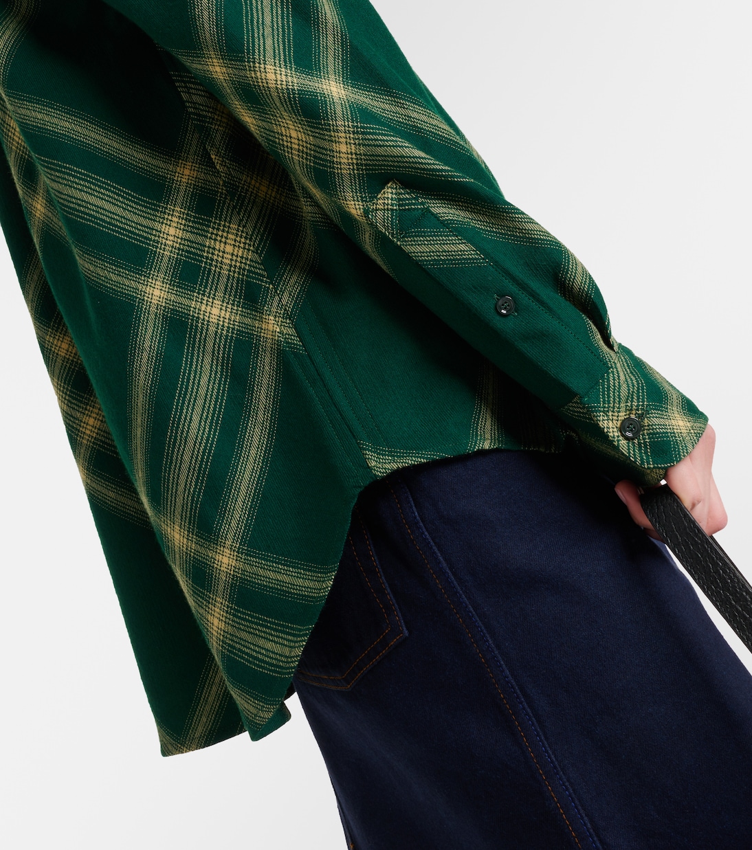 Chemise en laine à carreaux | Burberry