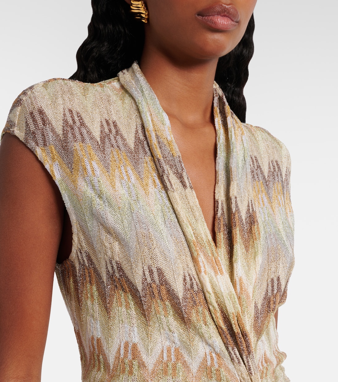 Robe longue en lamé | Missoni