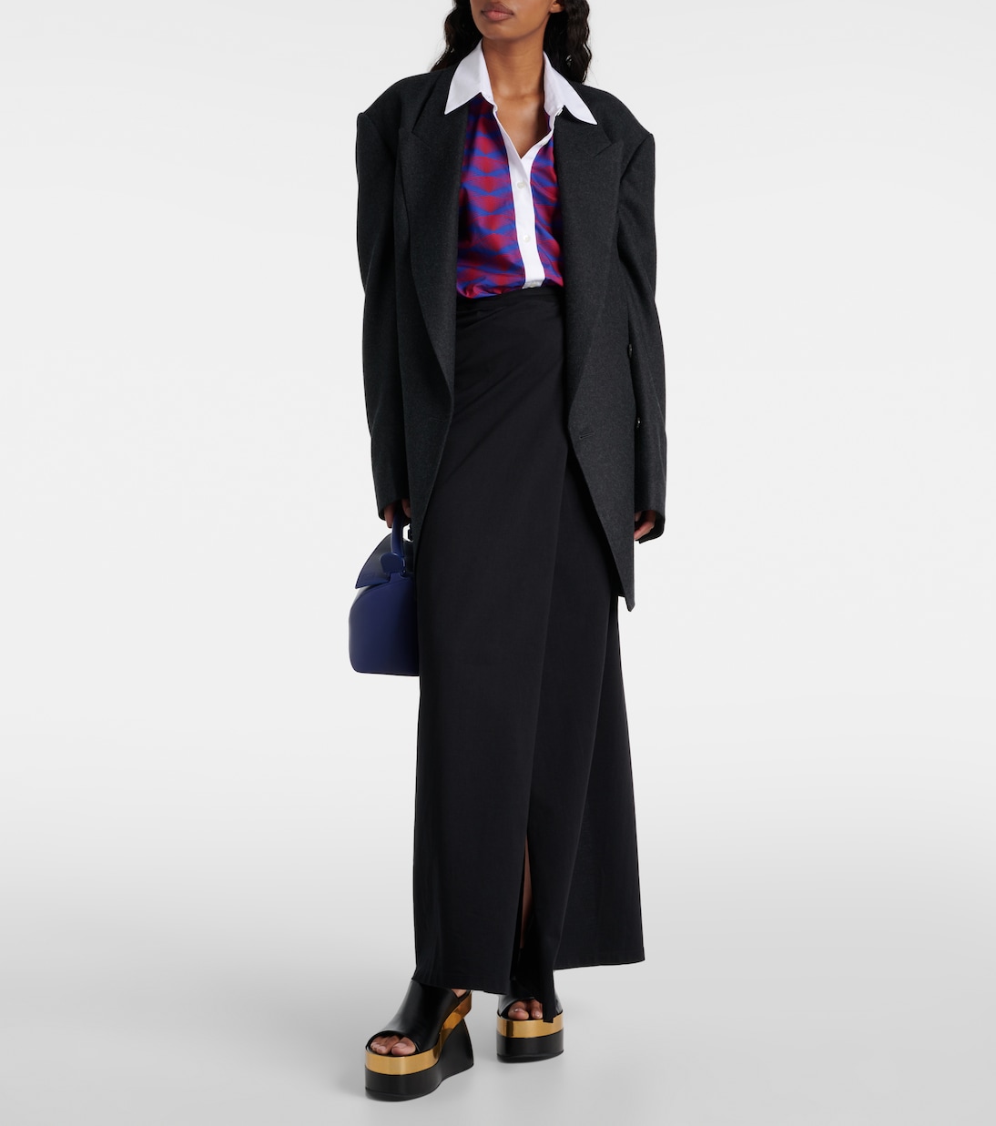 Camicia in cotone con stampa | Dries Van Noten