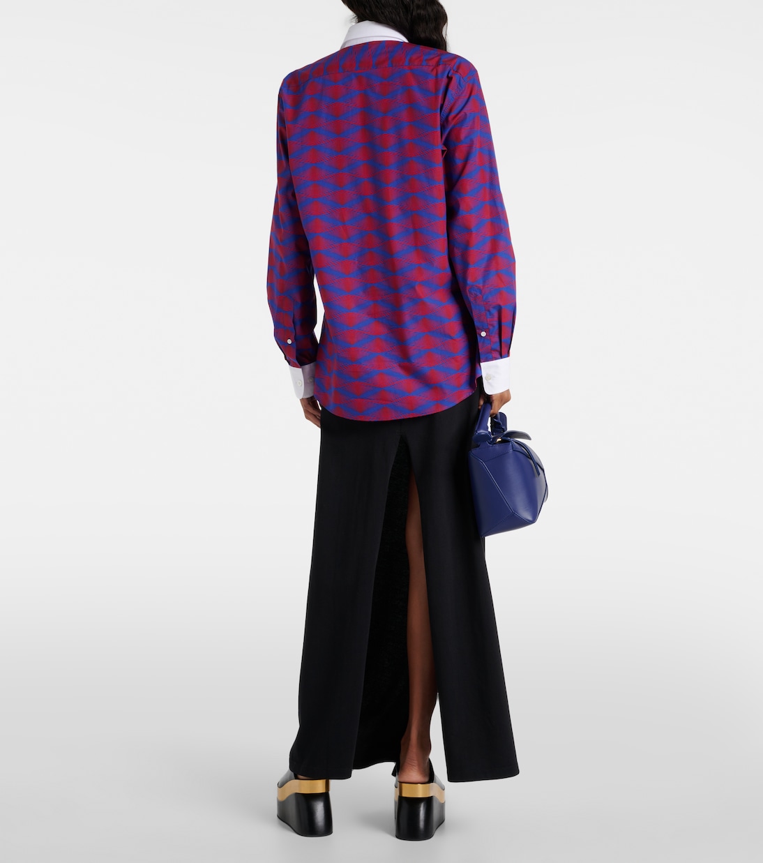 Camicia in cotone con stampa | Dries Van Noten