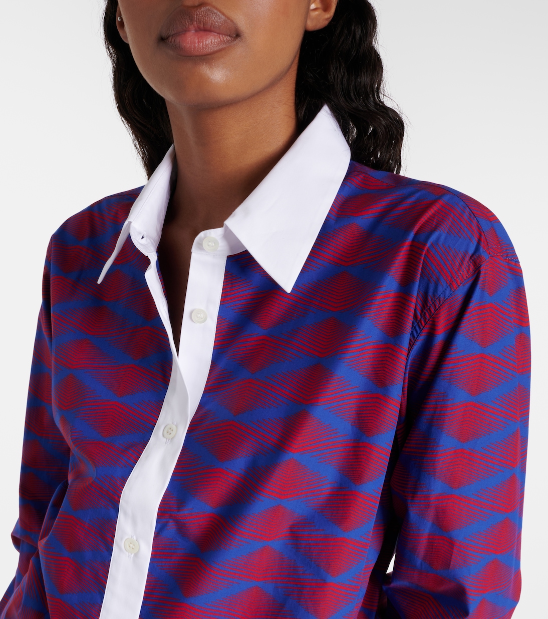 Camicia in cotone con stampa | Dries Van Noten