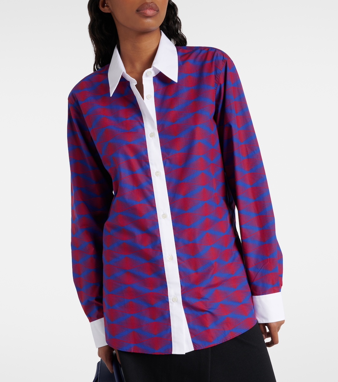 Camicia in cotone con stampa | Dries Van Noten