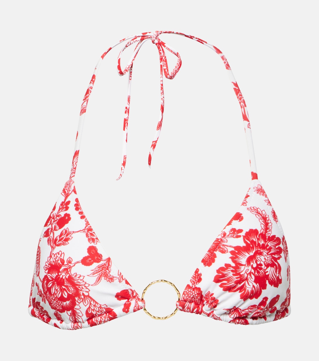 Top bikini Miami con anello e stampa | Melissa Odabash