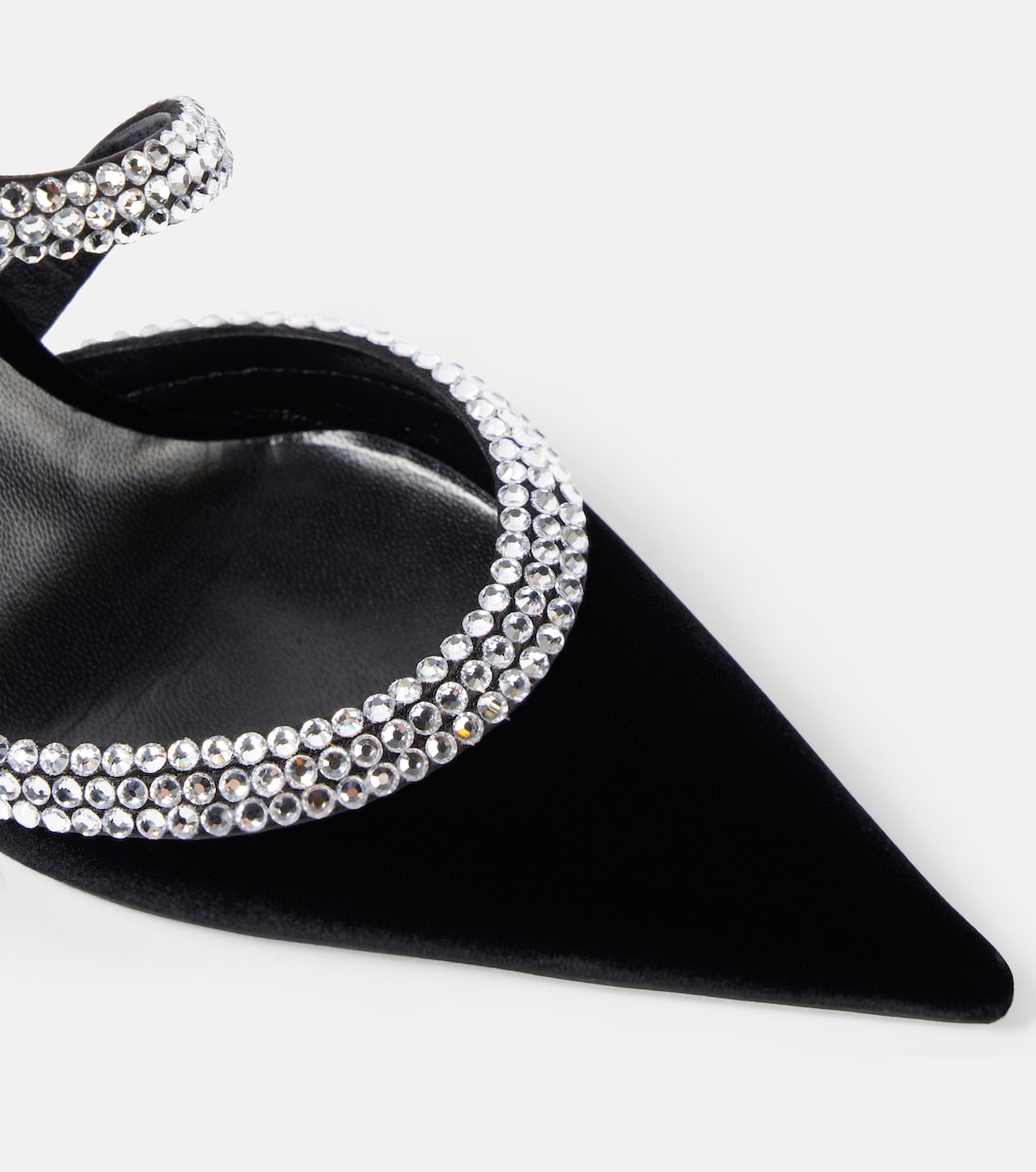 Pumps in velluto con cristalli | Rene Caovilla