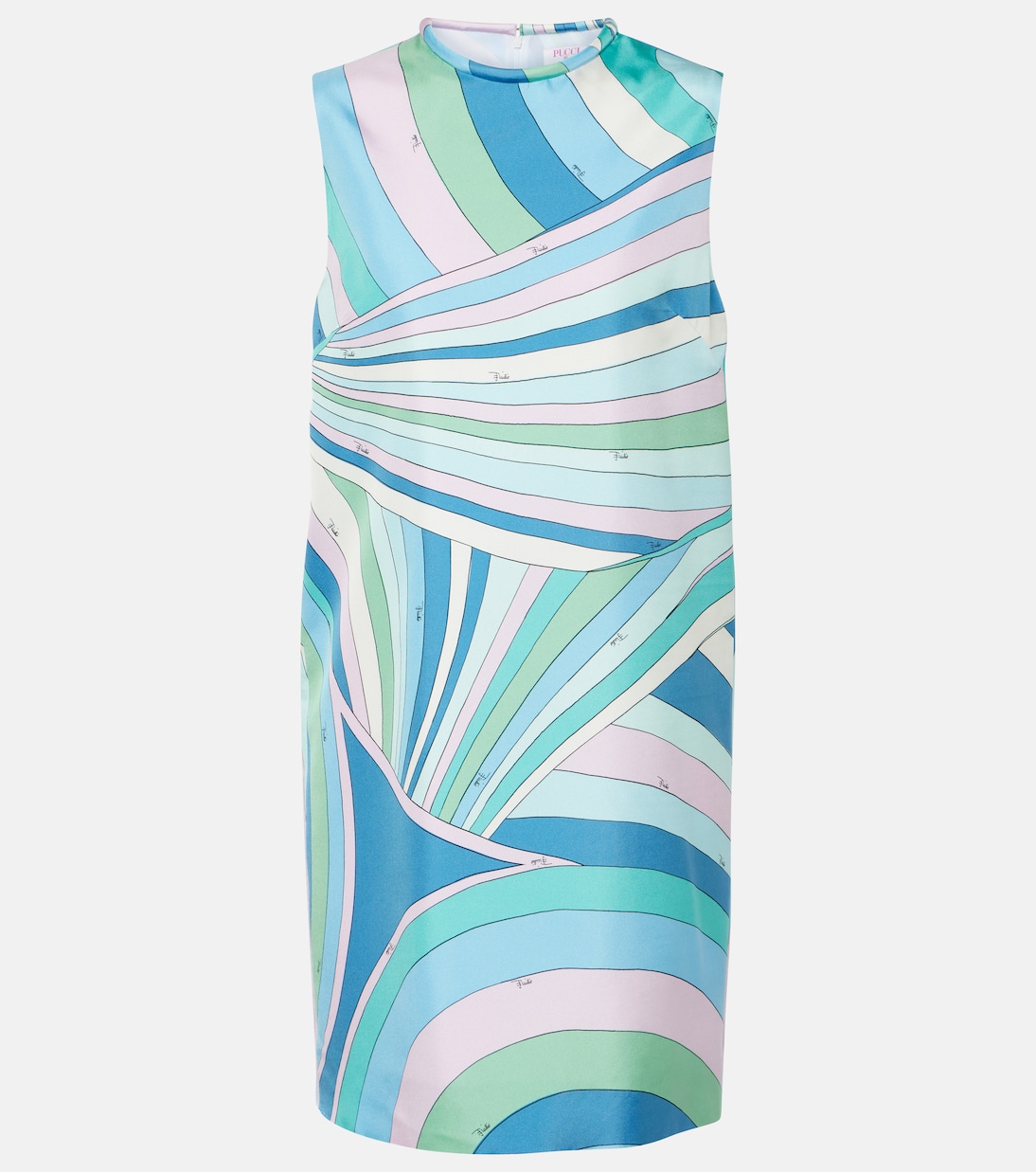 Iride silk minidress | Pucci