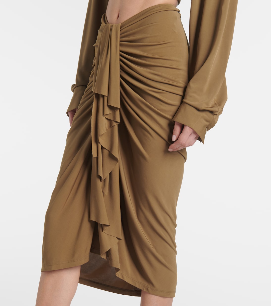 Vivenda jersey midi skirt | Christopher Esber