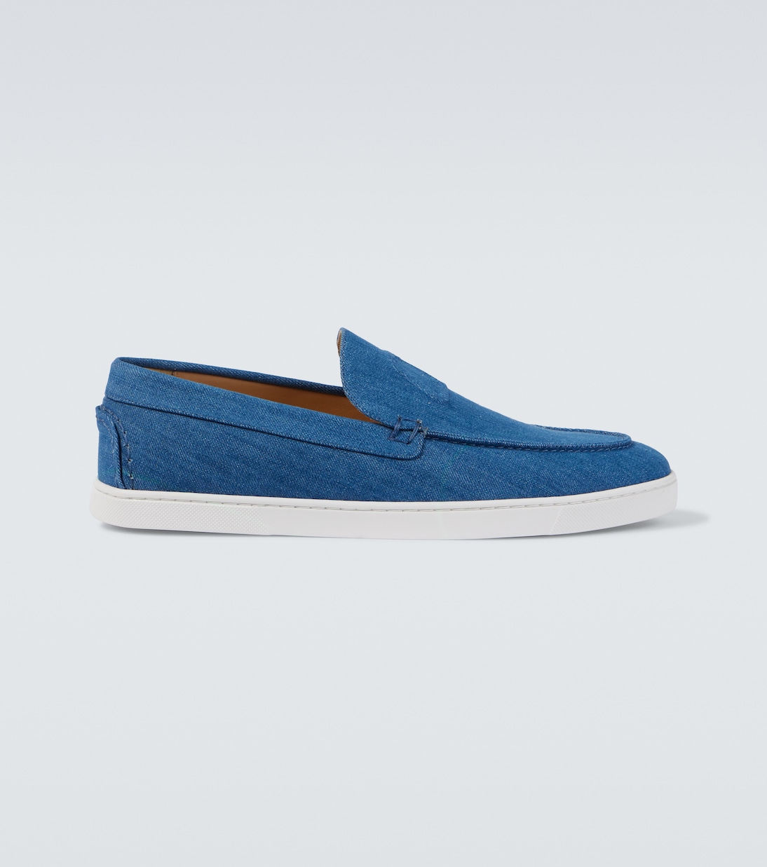 Varsiboat denim slip-on shoes | Christian Louboutin