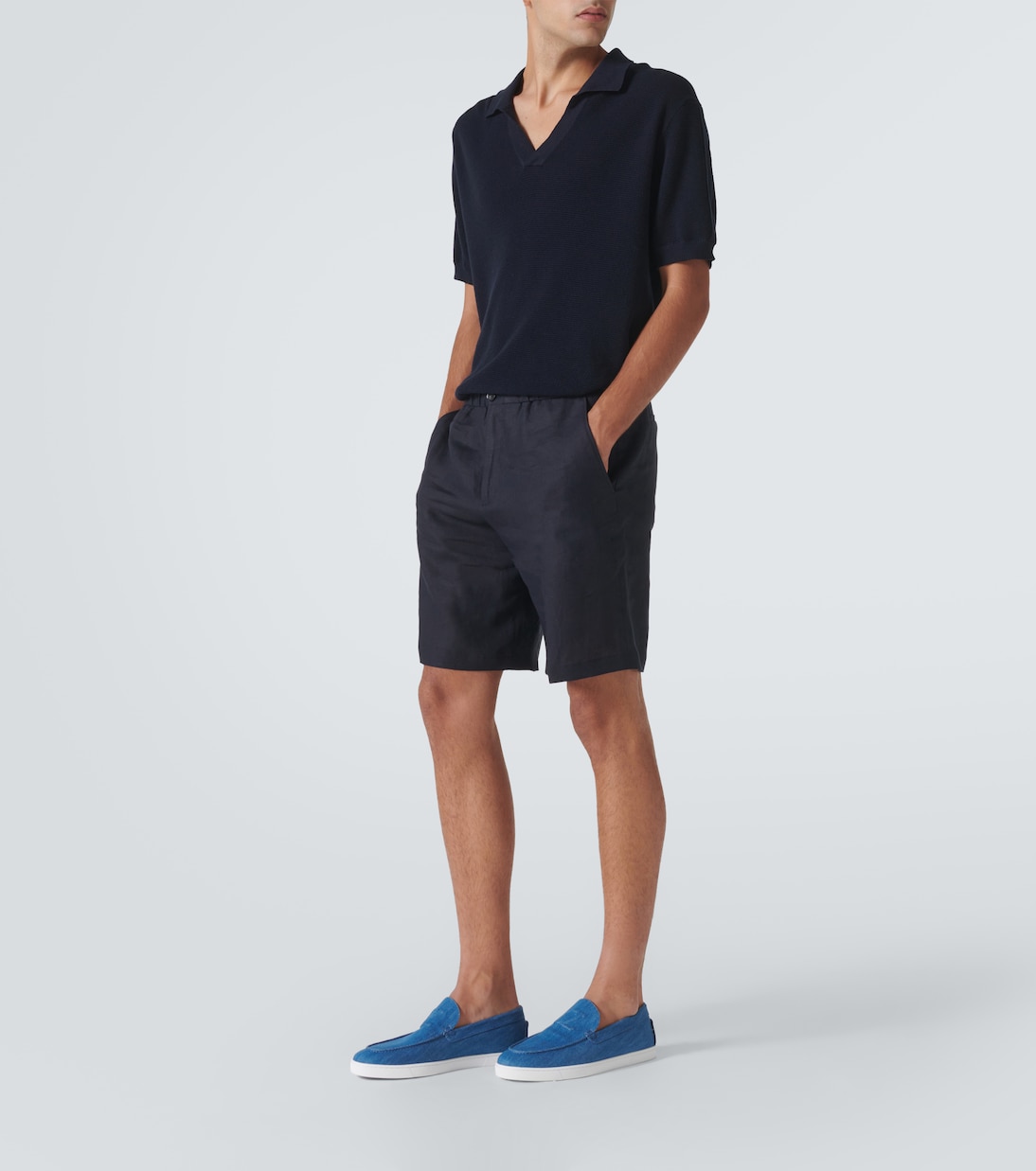 Varsiboat denim slip-on shoes | Christian Louboutin