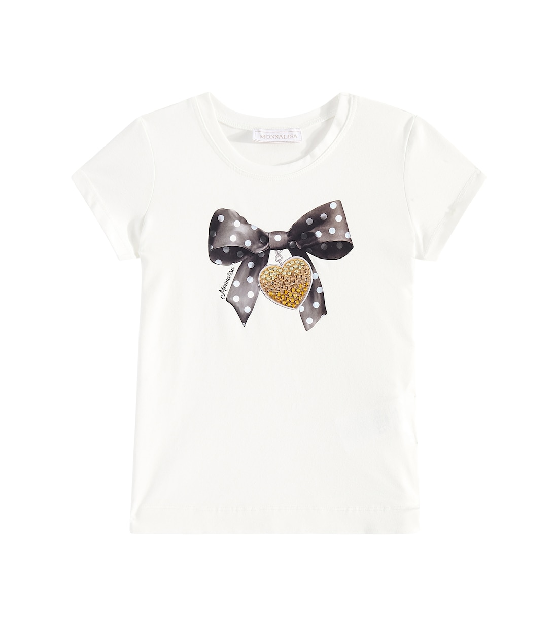 T-shirt in jersey di misto cotone | Monnalisa