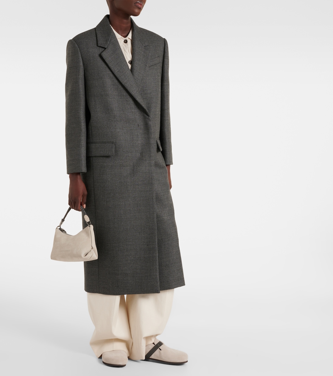 Virgin wool coat | Brunello Cucinelli