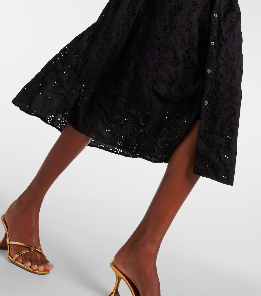 Midikleid Rorio aus Baumwolle | Velvet