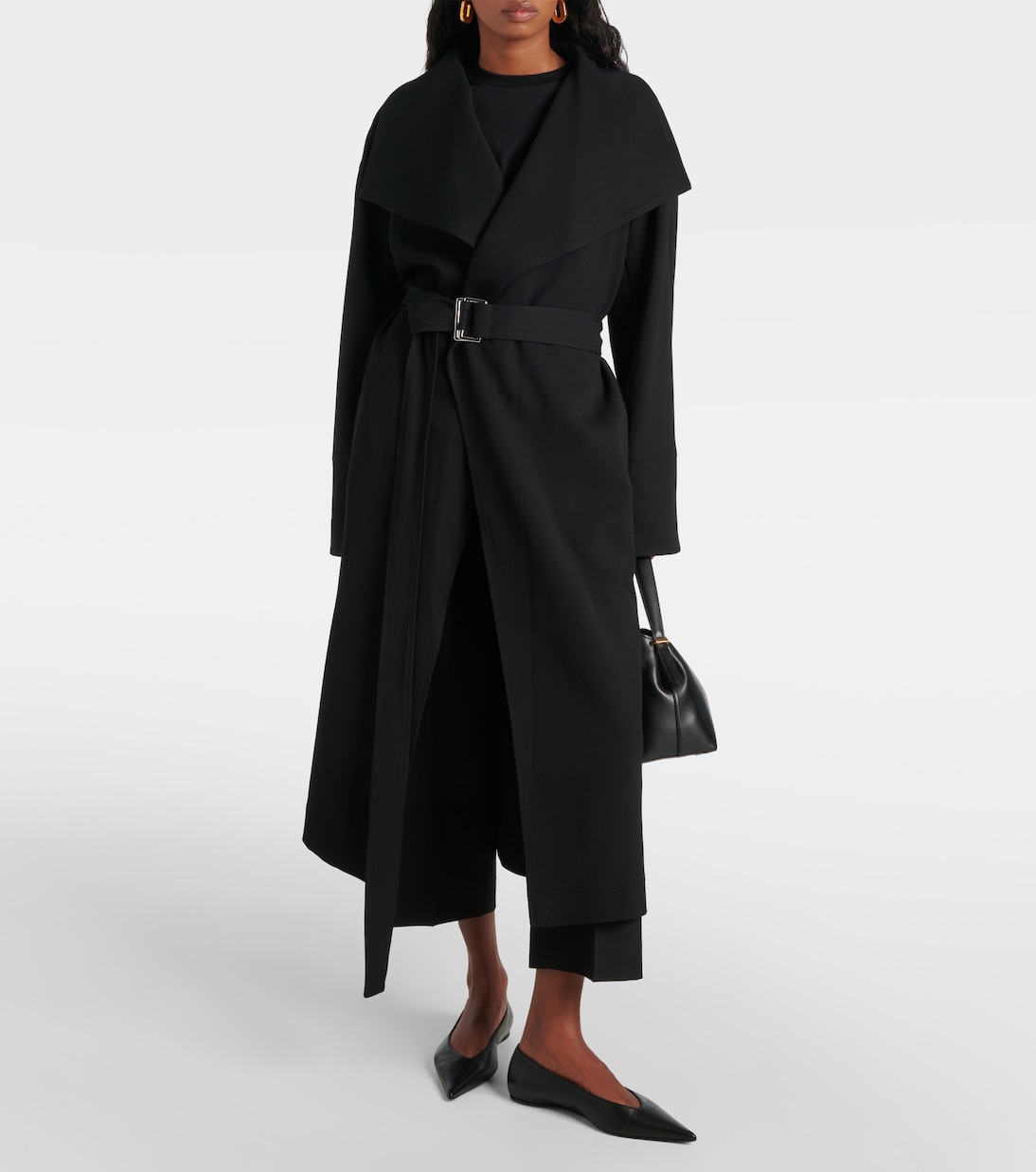 Abrigo oversized de sarga | Toteme