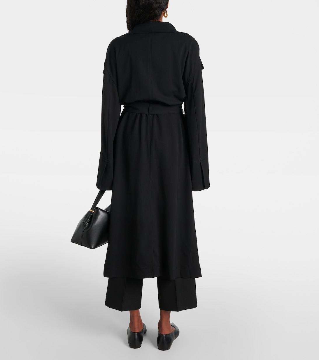 Abrigo oversized de sarga | Toteme