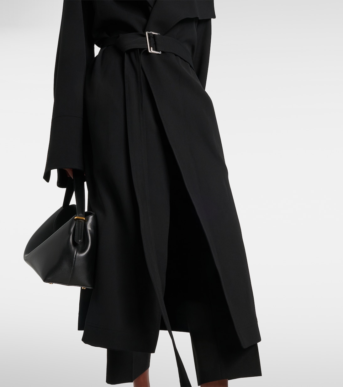 Abrigo oversized de sarga | Toteme