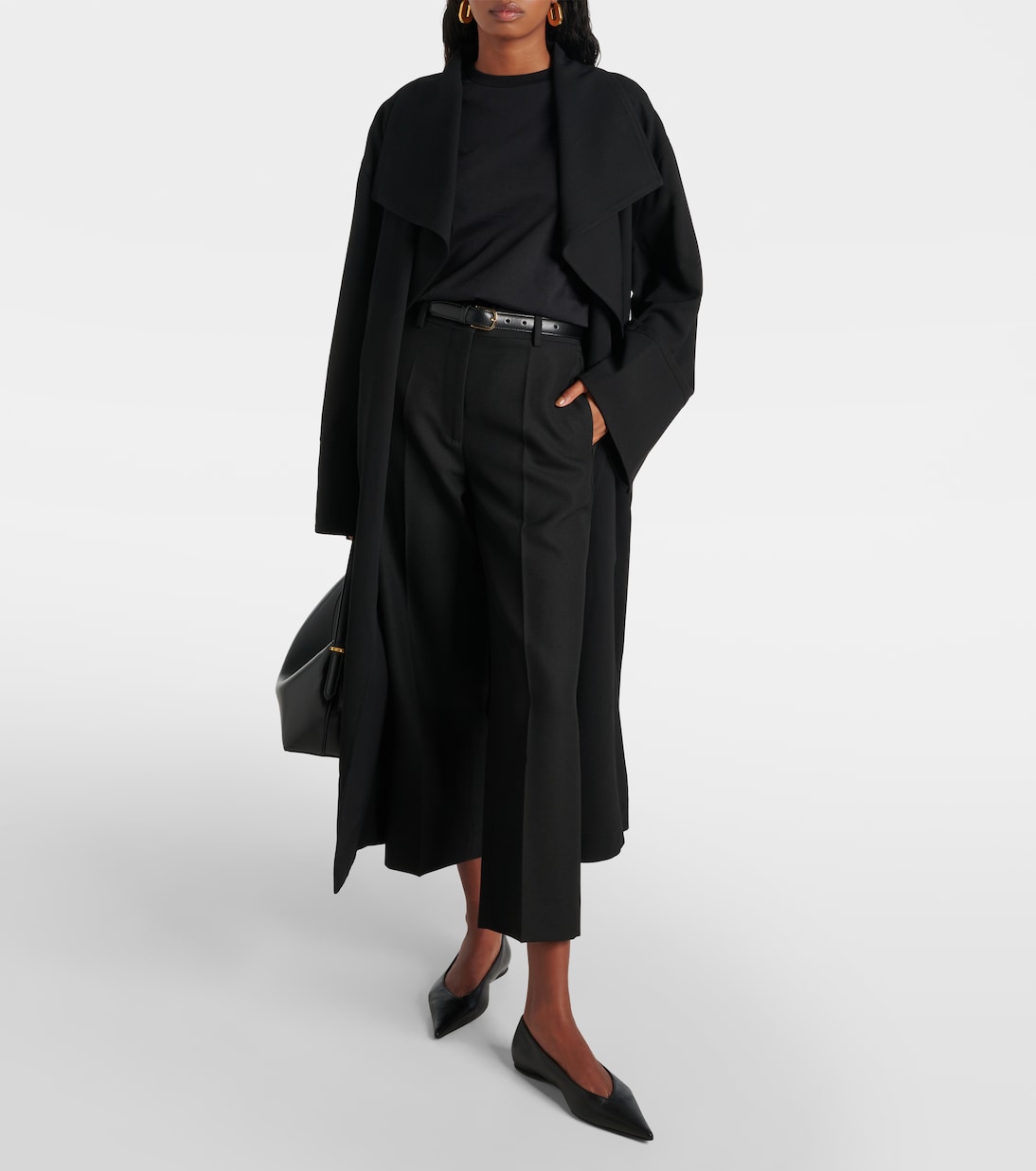 Abrigo oversized de sarga | Toteme