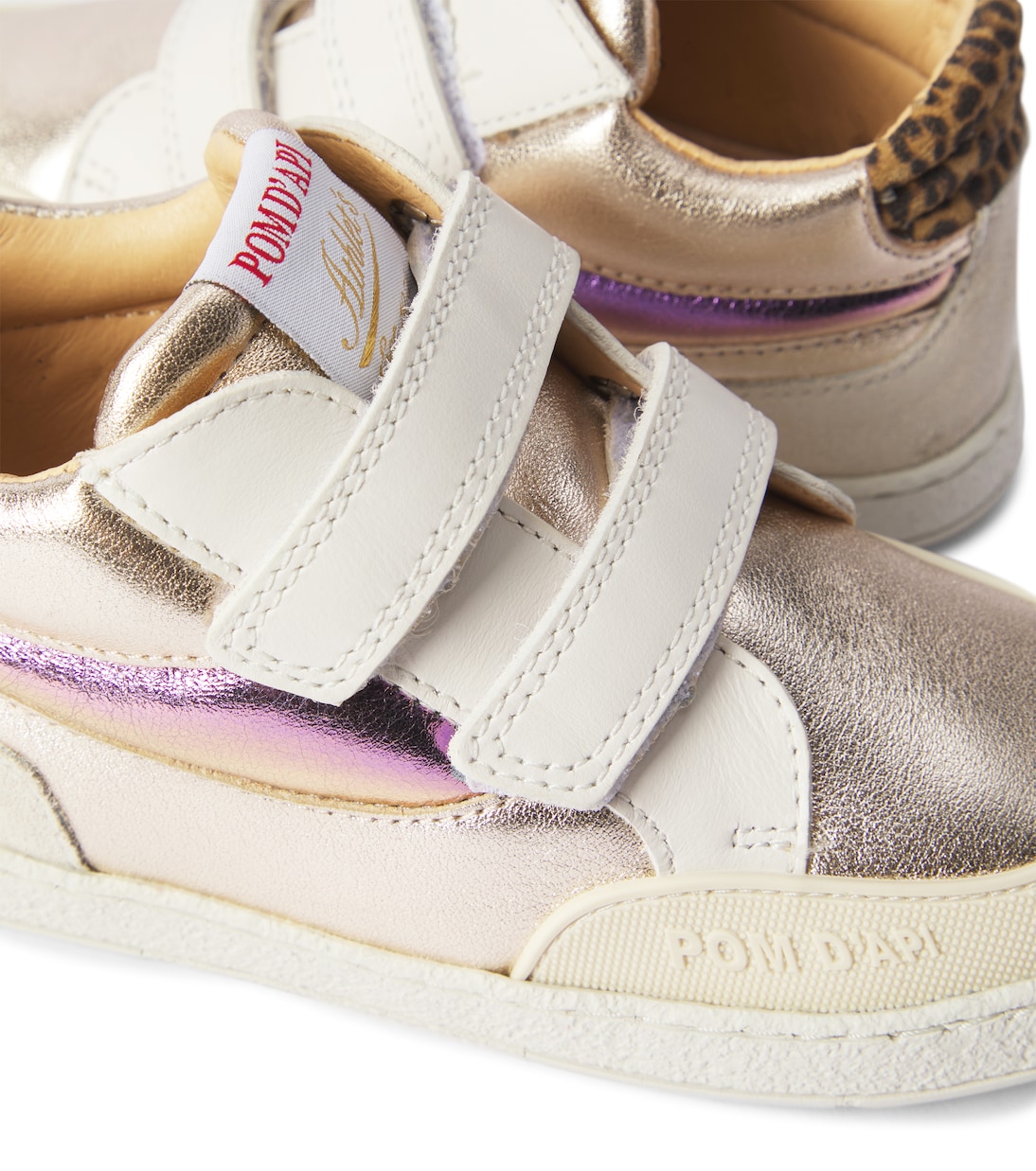 Zapatillas Mousse Backy de piel | Pom d'Api
