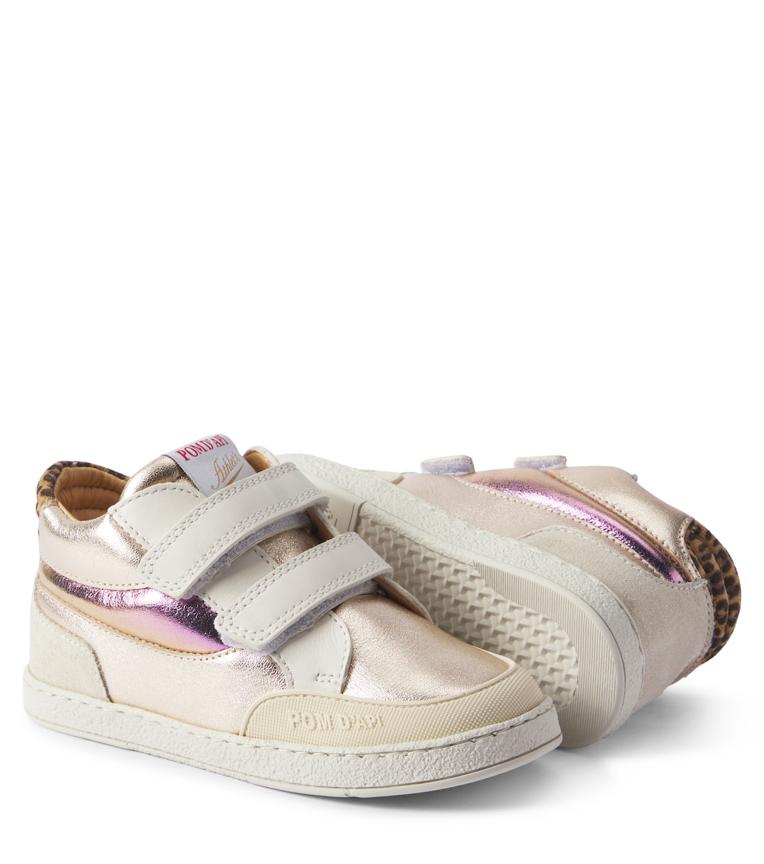 Zapatillas Mousse Backy de piel | Pom d'Api
