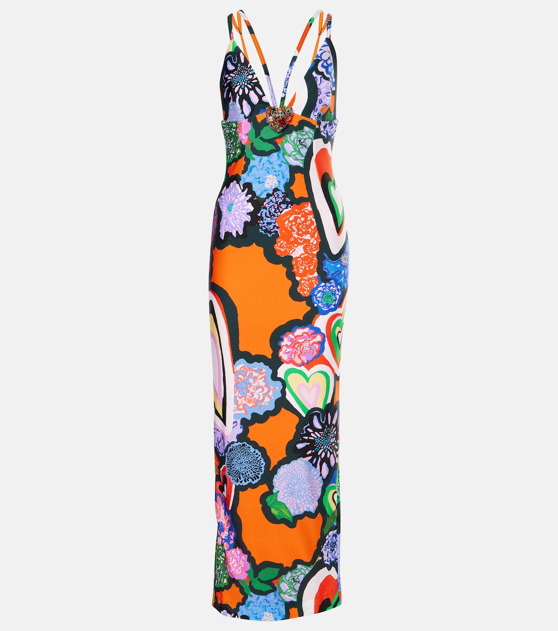Bedrucktes Maxikleid | Area