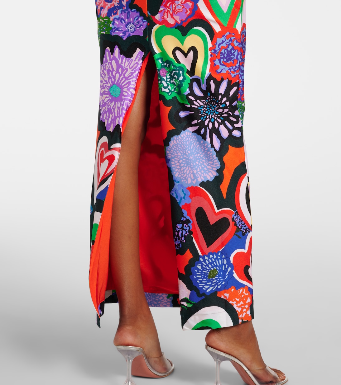 Bedrucktes Maxikleid | Area