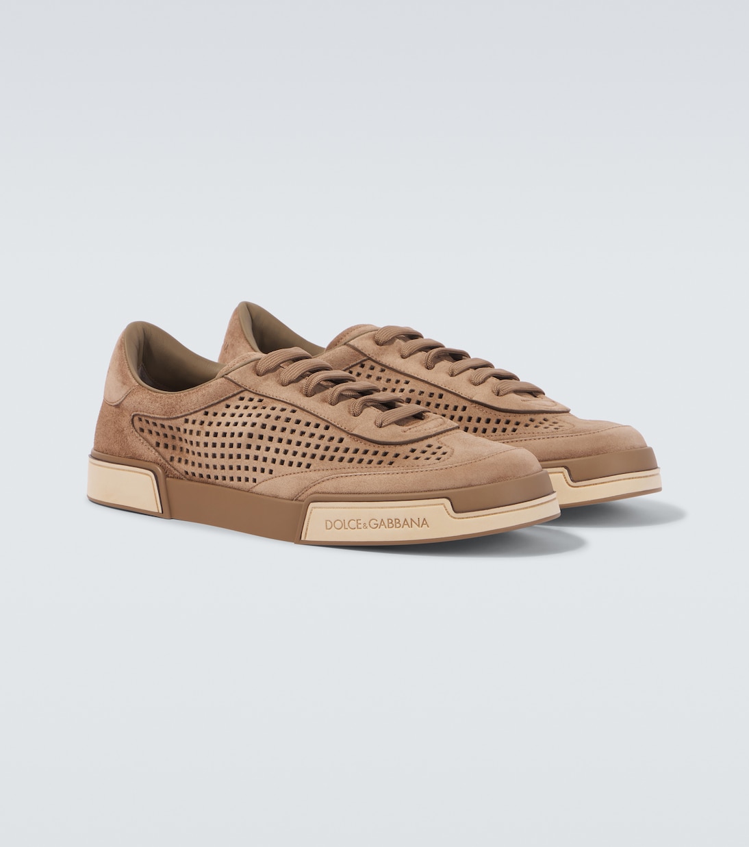 Baskets Portofino Yacht en daim | Dolce&Gabbana