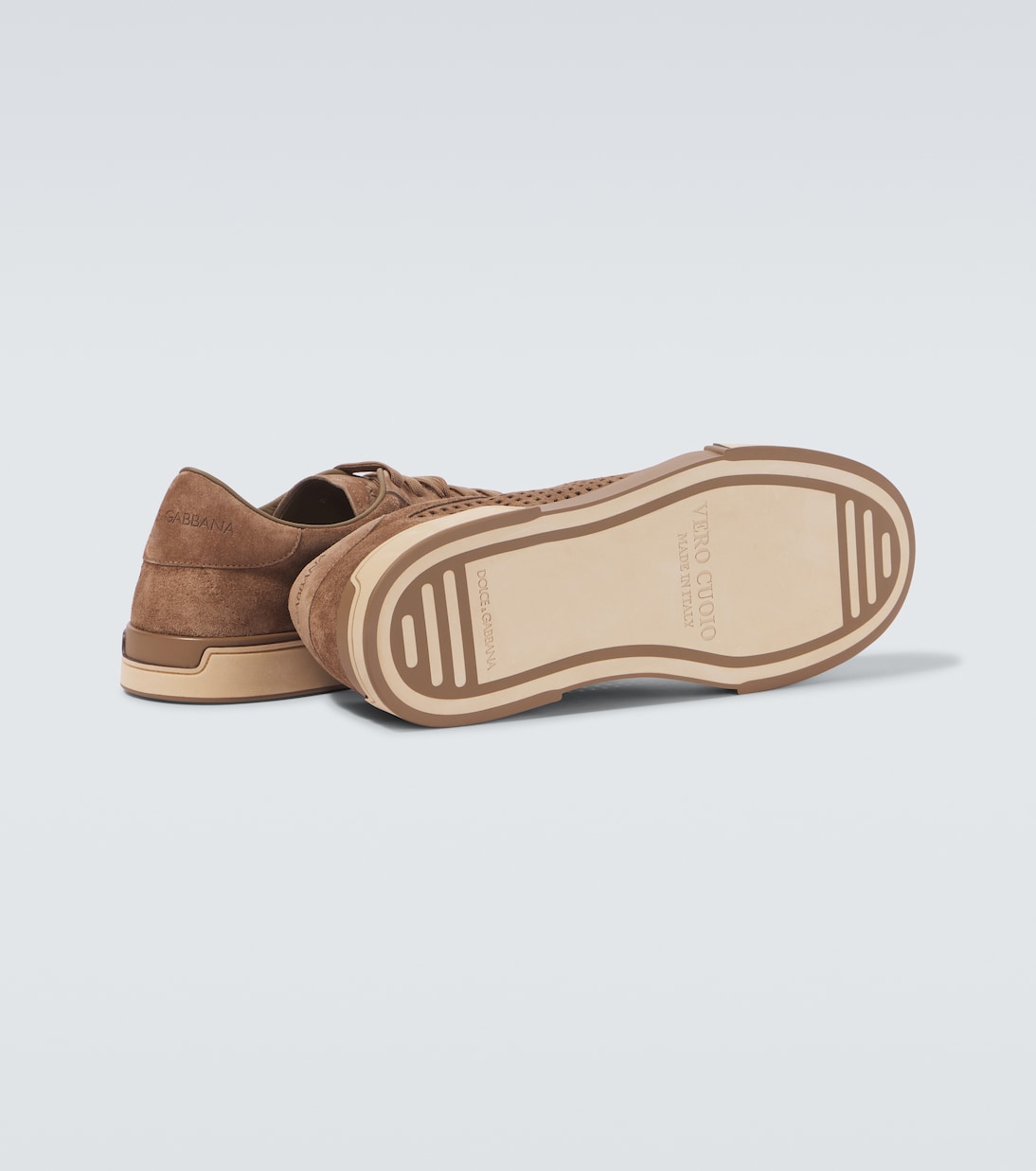 Baskets Portofino Yacht en daim | Dolce&Gabbana