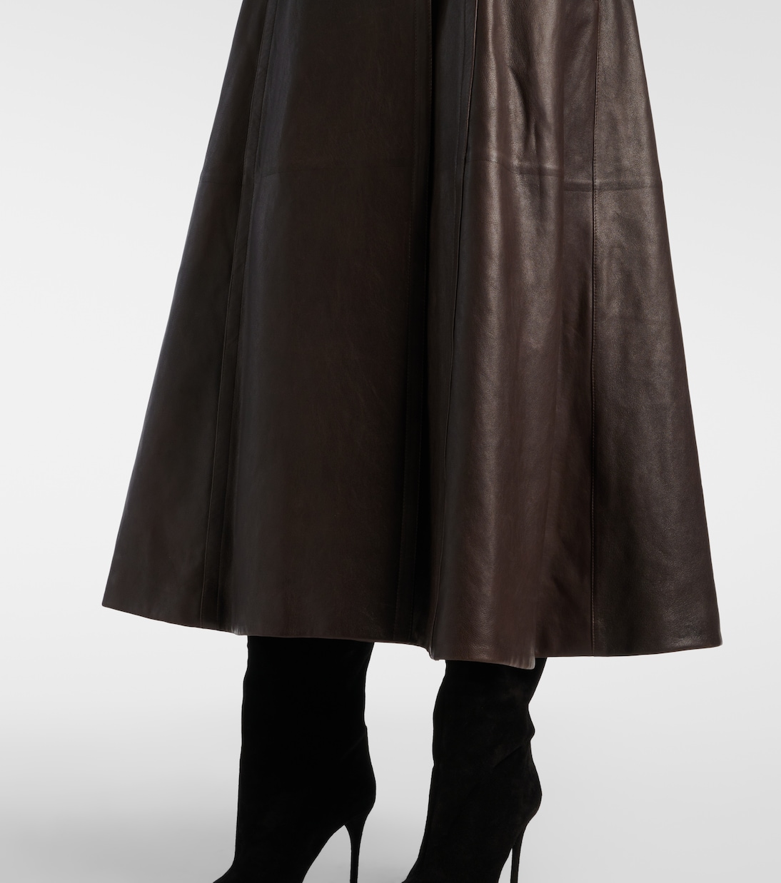 Leather coat | Alaïa