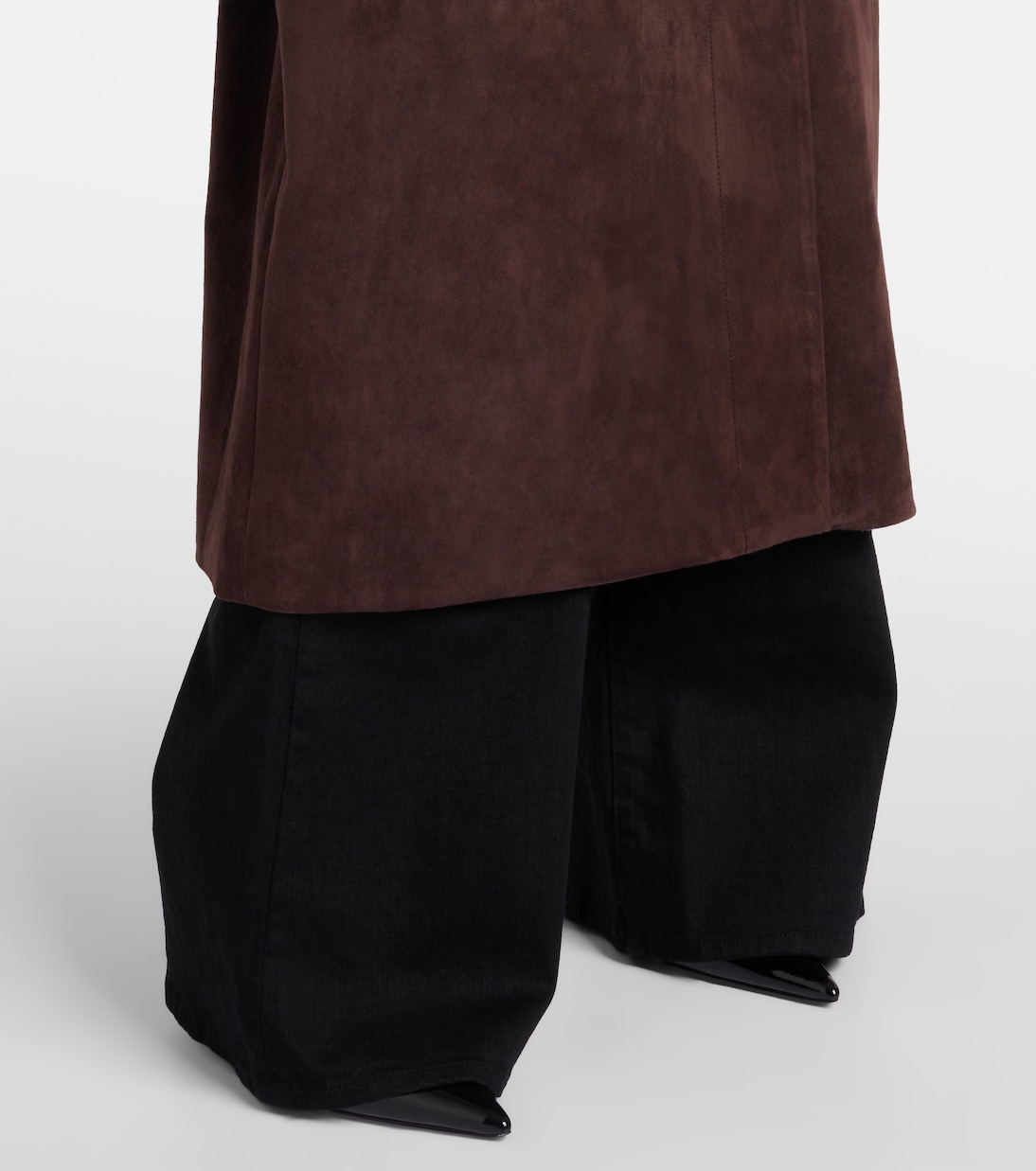 Trench-coat en daim | Stouls