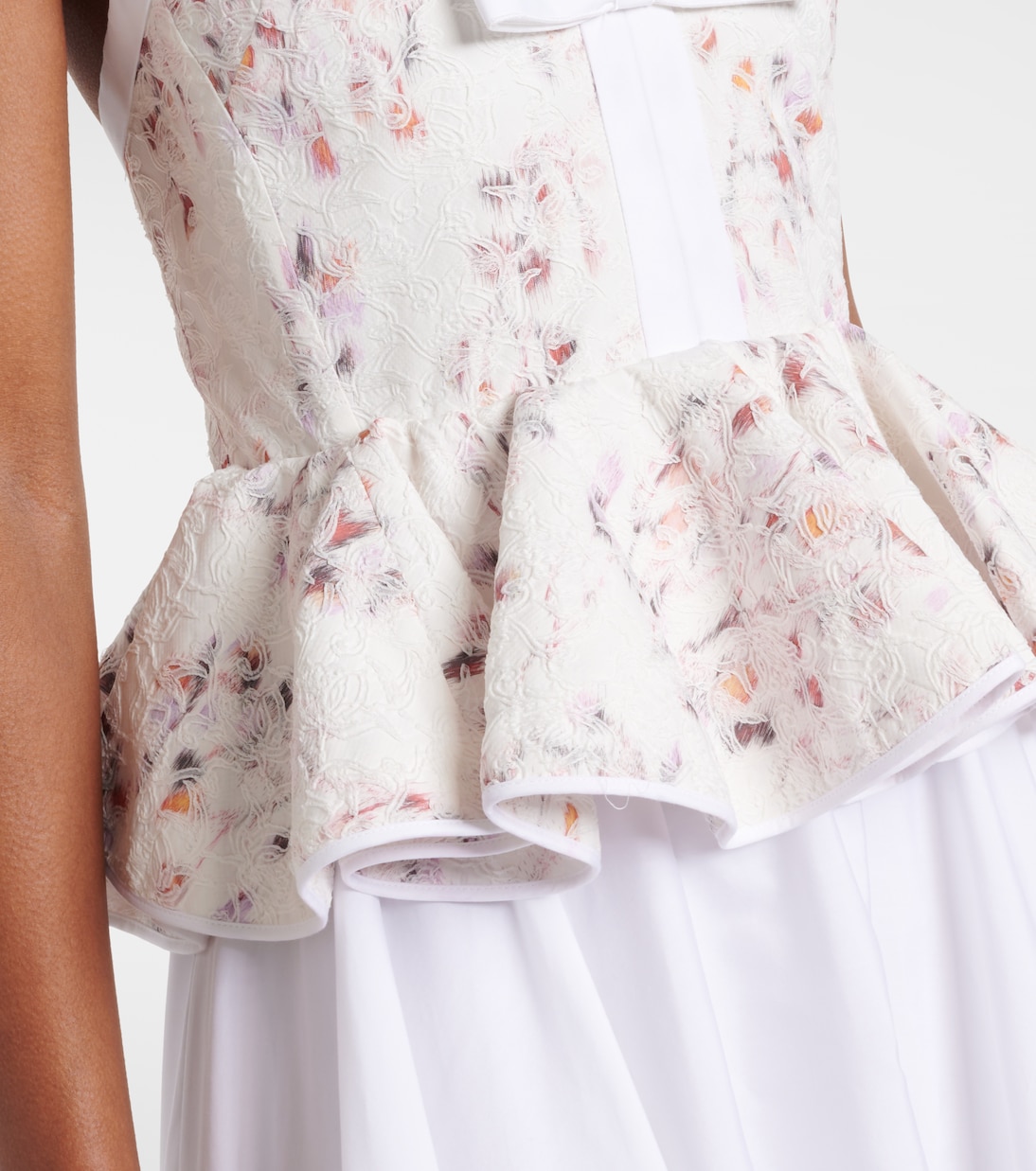 Ruffled floral lace gown | Giambattista Valli