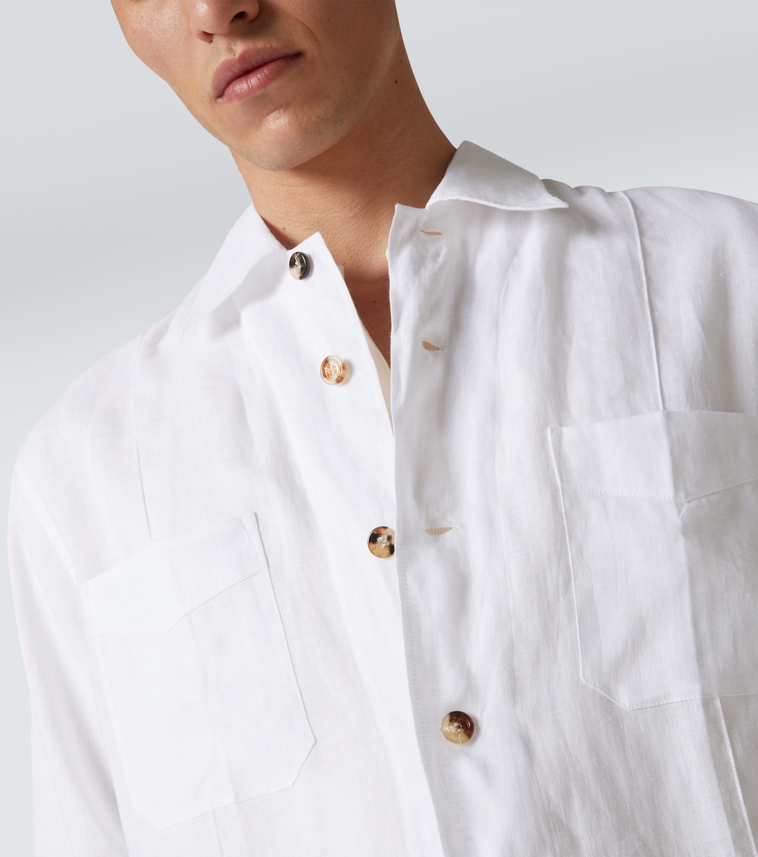 Hemd aus Leinen | Brunello Cucinelli