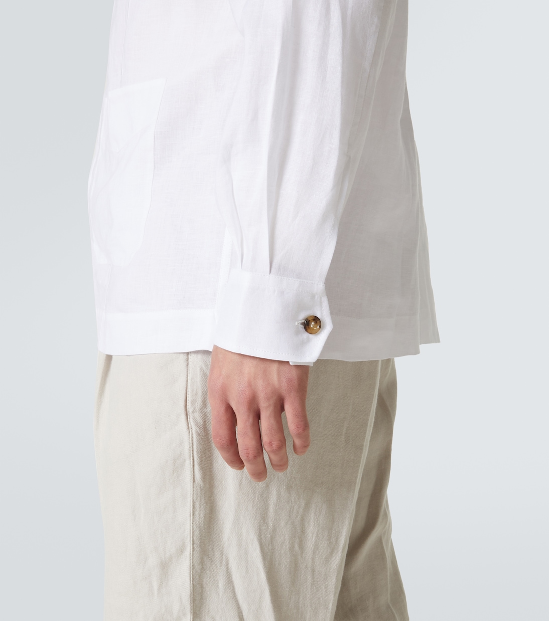 Hemd aus Leinen | Brunello Cucinelli