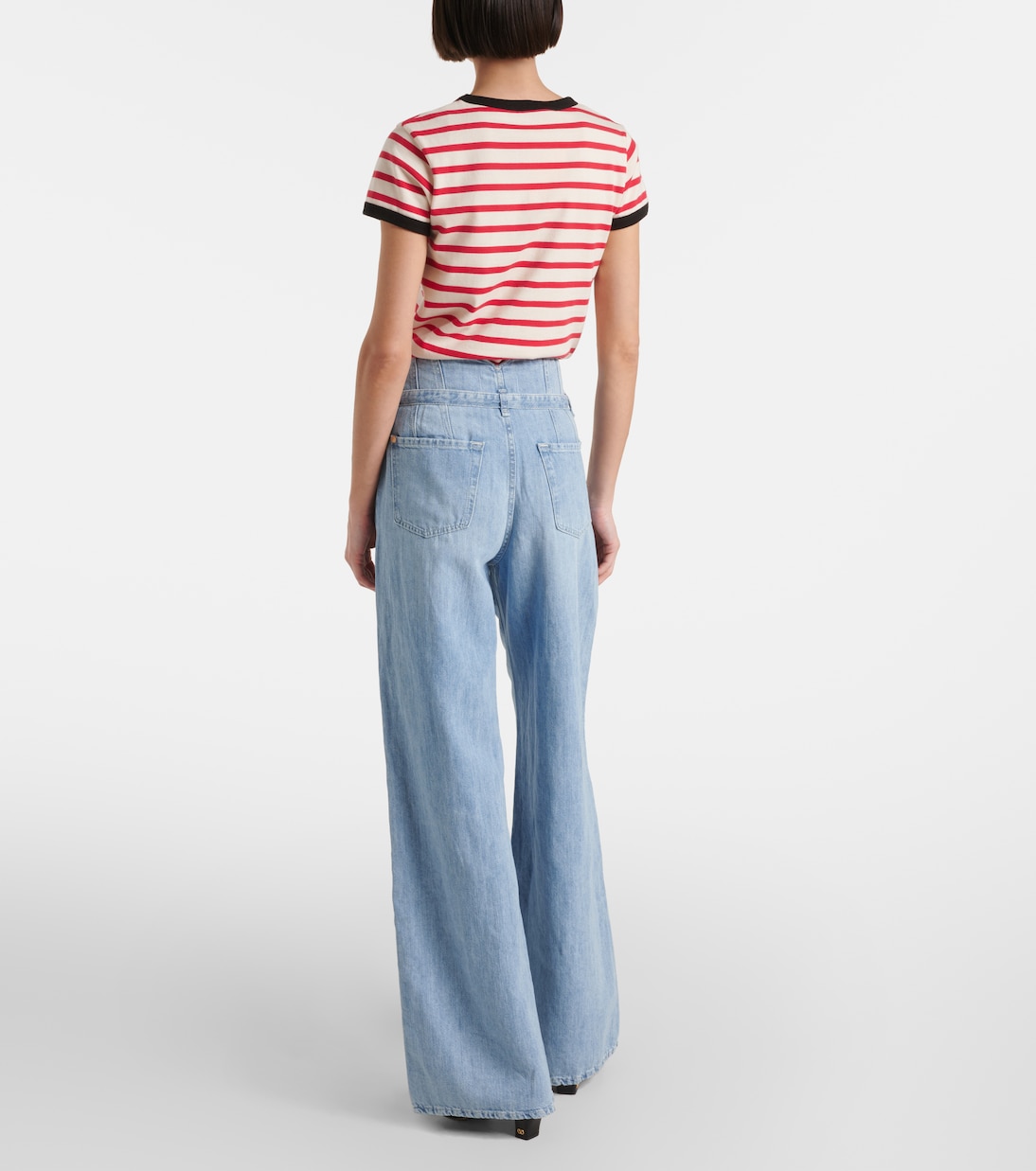 Jeans Phoenix a gamba larga e vita alta | 7 For All Mankind