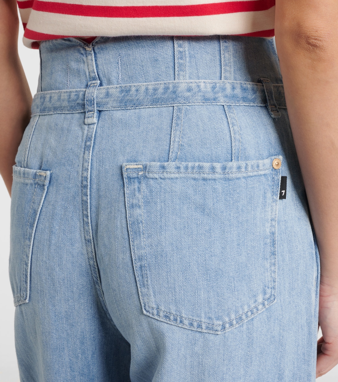 Jeans Phoenix a gamba larga e vita alta | 7 For All Mankind