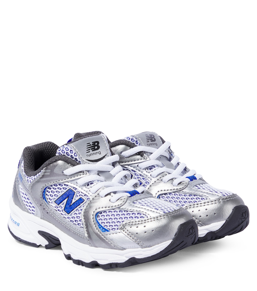 530 leather-trimmed sneakers | New Balance Kids