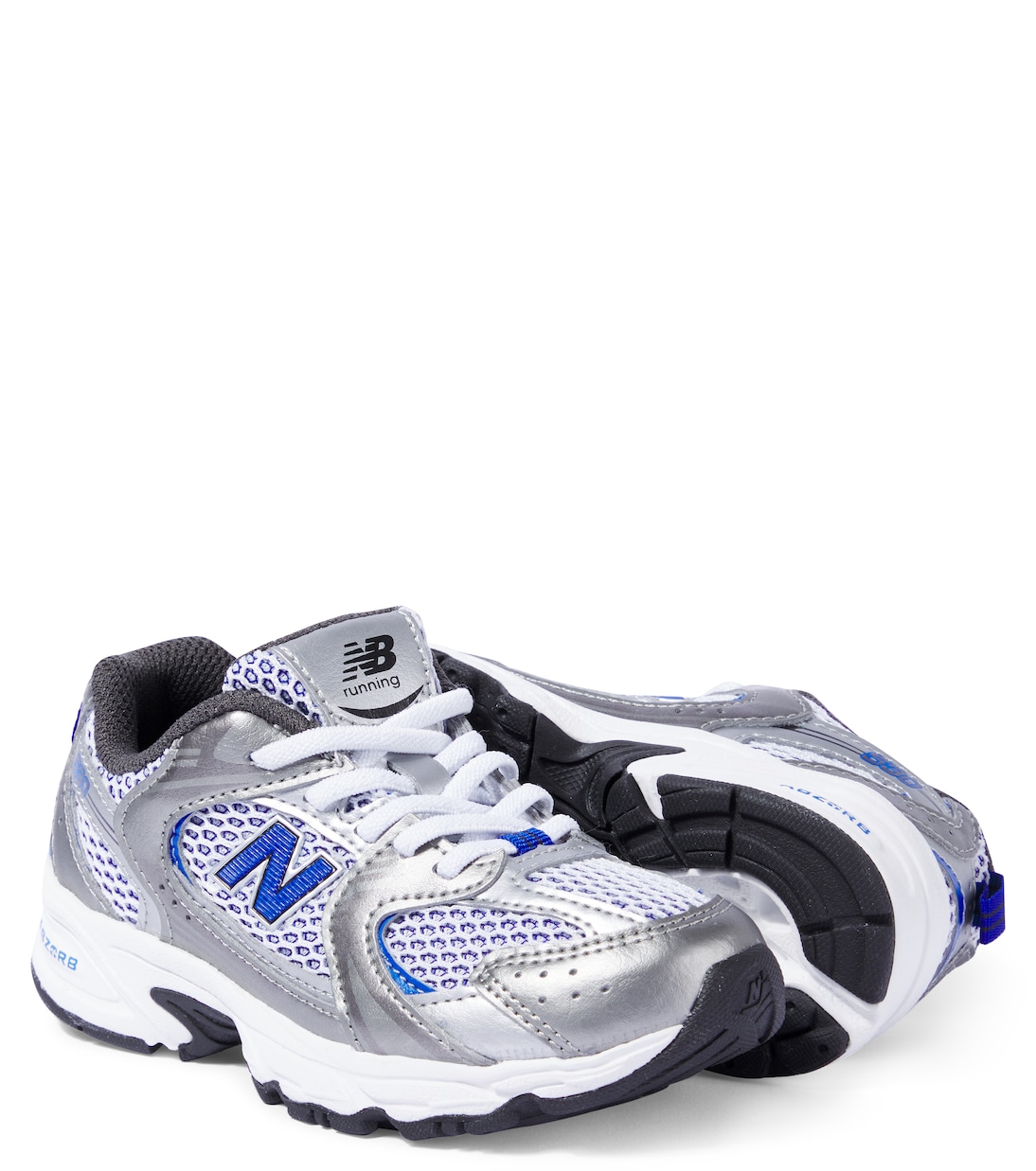530 leather-trimmed sneakers | New Balance Kids