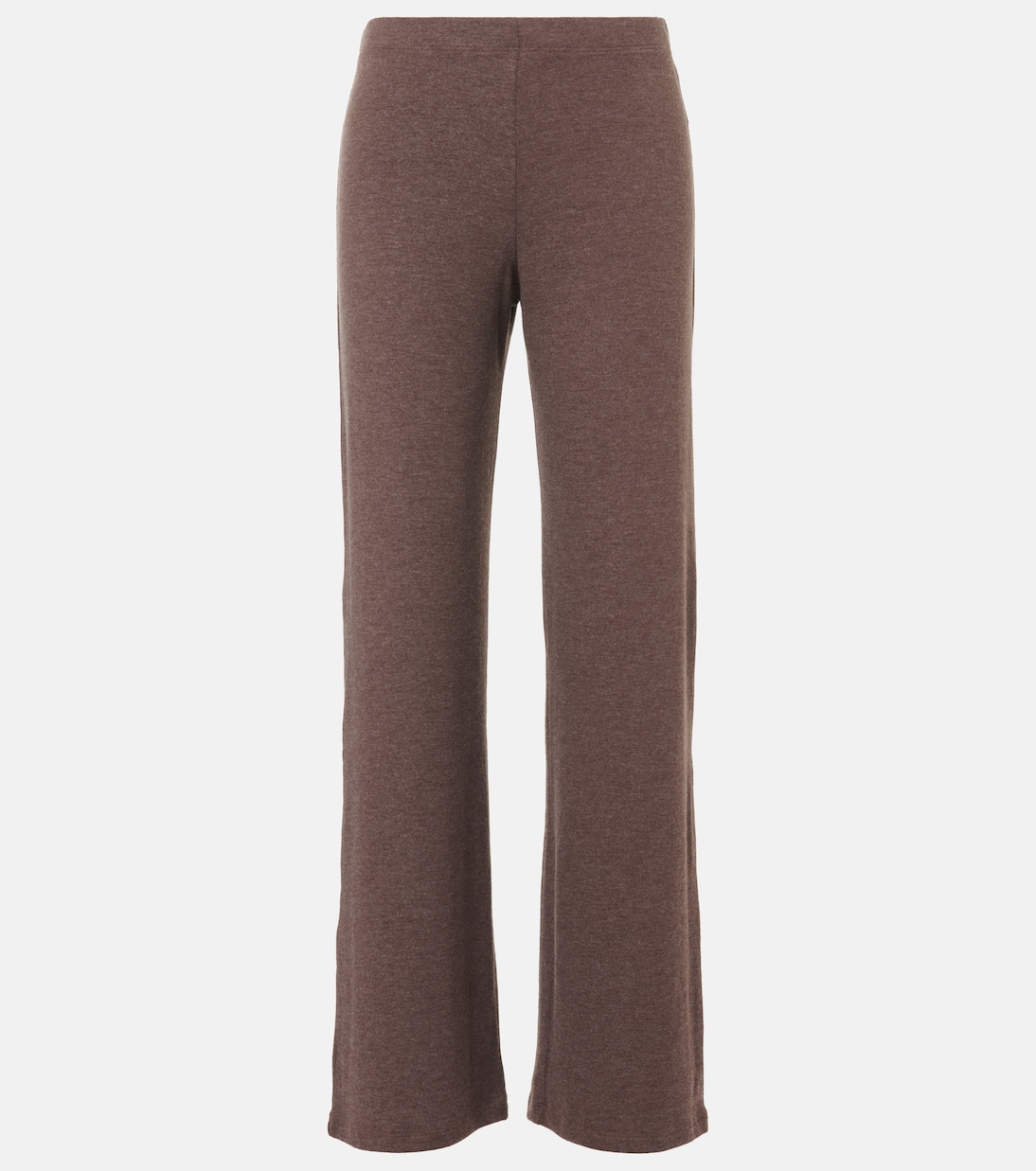 Lauren mid-rise jersey wide-leg pants | Leset