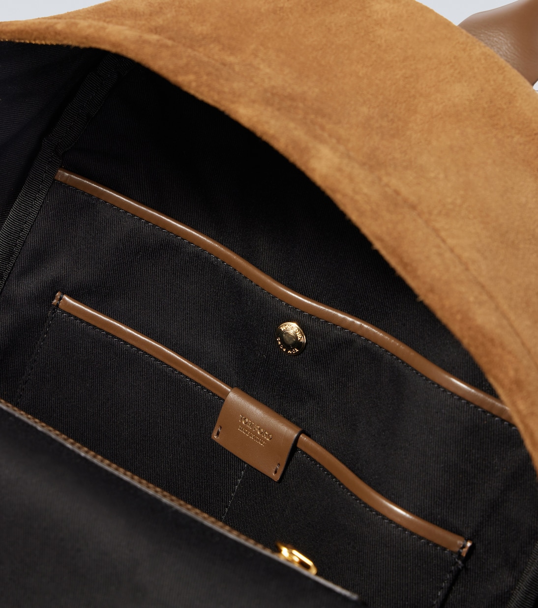 Sac à dos Buckley en daim et cuir | Tom Ford