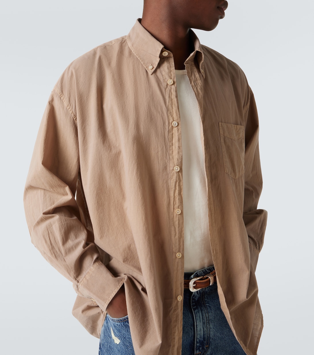 Camisa Borrowed en gasa de algodón | Our Legacy