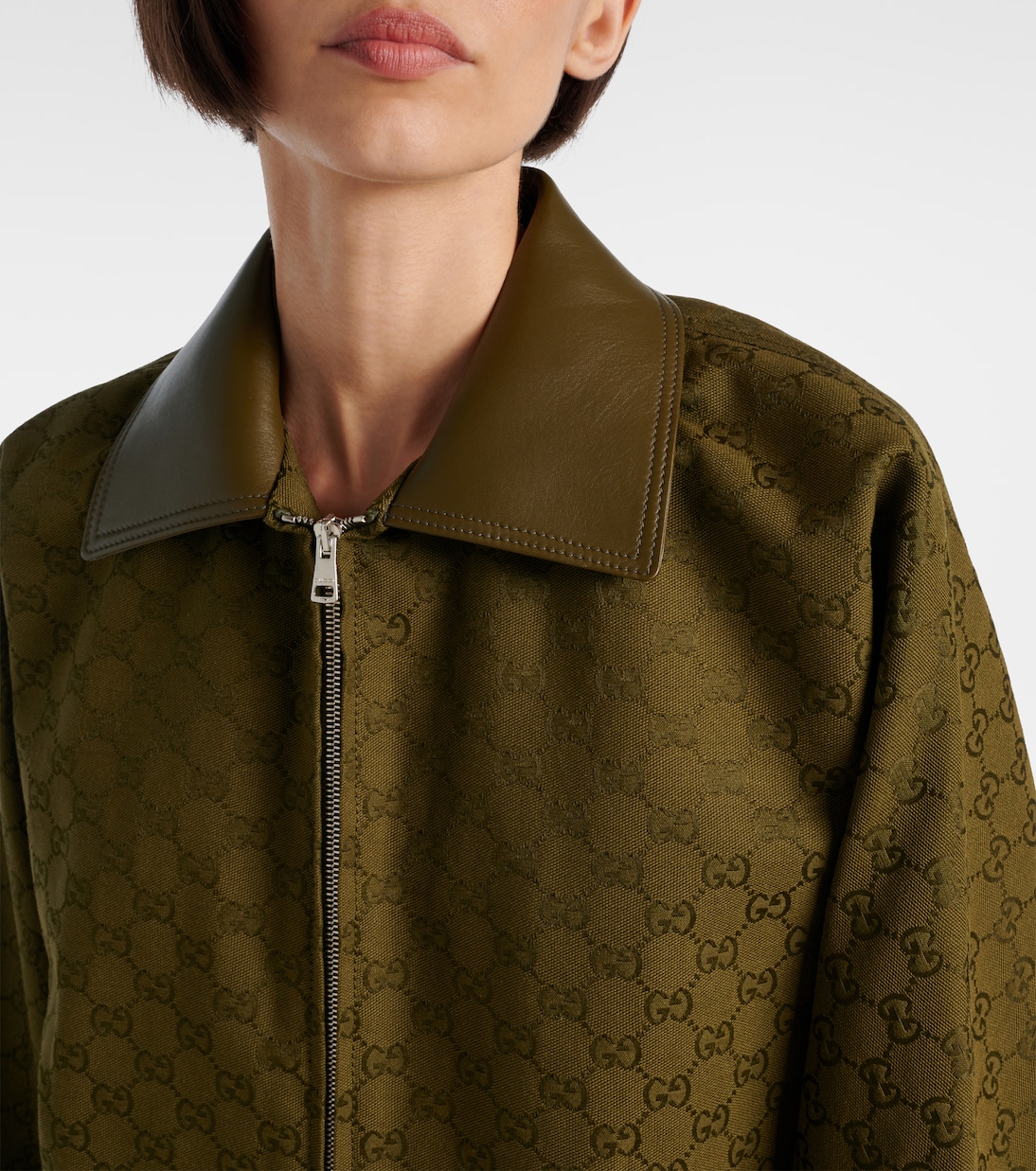 Bomber in misto cotone | Gucci